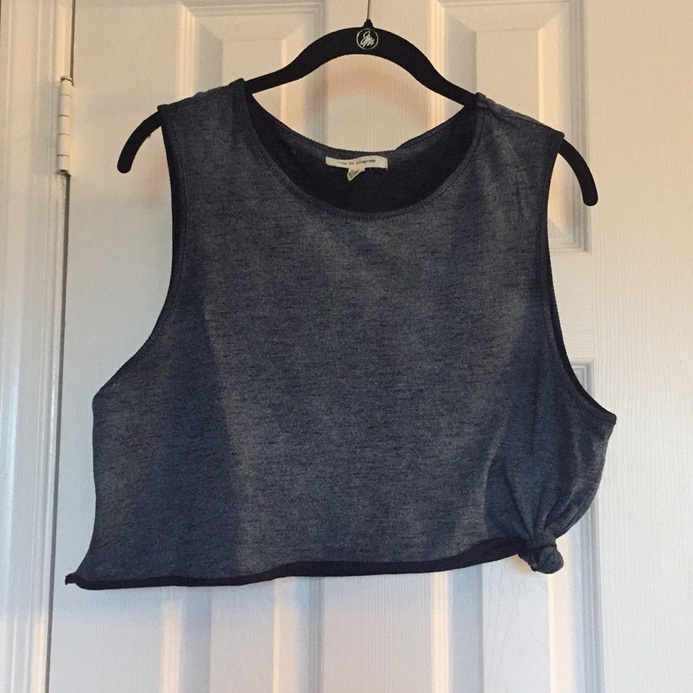 Life In Progress Asymmetrical Navy Tank